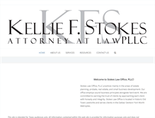 Tablet Screenshot of kstokeslaw.com